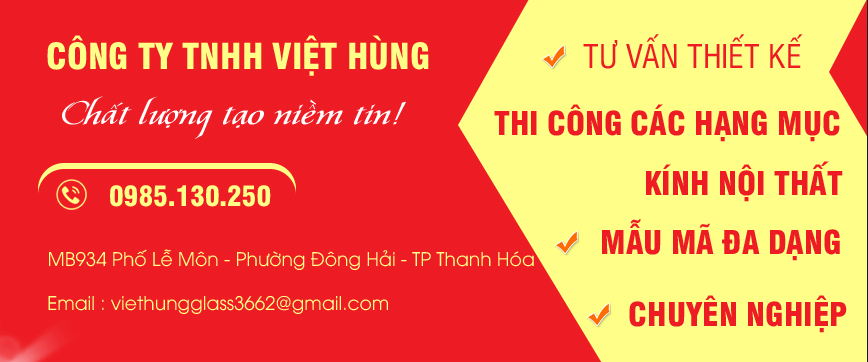 THI CÔNG BÀN KÍNH PHÒNG HÁT THANH HÓA